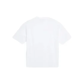 Balenciaga-herre-T-skjorte med portretttrykk av logoen, retro-stil, korte ermer, hvit 612966TIV479000