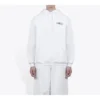 Balenciaga herrejakke med Political Campaign-logo, hvit 600583TIV539040