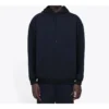 Balenciaga-herrejakke med stort logo-trykk, svart 556143TAV371000