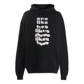 Balenciaga-herresko med alfabet-trykk, uformelle, svarte 641679TJV931070