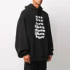 Balenciaga-herresko med alfabet-trykk, uformelle, svarte 641679TJV931070