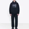 Balenciaga-herresko med portrettlogo, svart 620973TIVA21000