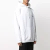 Balenciaga-hettegenser for menn, fritid, ren bomull, hvit 570811TJV859040