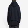 Balenciaga-hettegenser med vid passform «Black» 674986TLVJ21074