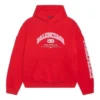 Balenciaga-hettegenser, vid passform «Red» 674986TLVJ26441
