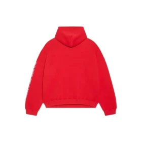 Balenciaga-hettegenser, vid passform «Red» 674986TLVJ26441