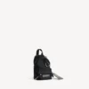 Balenciaga i PUBG i PUBGM Explorer Micro-ryggsekk-smykke/nøkkelring for menn i svart