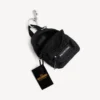 Balenciaga i PUBG i PUBGM Explorer Micro-ryggsekk-smykke/nøkkelring for menn i svart