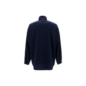Balenciaga-jakke med logo, glidelås og stående krage for menn, blå 622002TIO508065