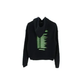Balenciaga langermet T-skjorte med trykk for menn, svart 556136TDV151000