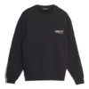 Balenciaga-logo, langermet, svart, for menn 556147TBV141000