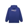 Balenciaga-logo-trykk for menn, klassisk marineblå 600583TIV531195