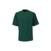 Balenciaga-logo-trykk, kortærmet, grønn, for menn 570805THV803230