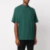 Balenciaga-logo-trykk, kortærmet, grønn, for menn 570805THV803230
