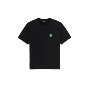 Balenciaga-logo-trykk, kortærmet, svart, for menn 594579THV631000
