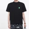 Balenciaga-logo-trykk, kortærmet, svart, for menn 594579THV631000