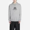 Balenciaga-logo, trykt, grå, for menn 570811THV781300