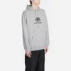Balenciaga-logo, trykt, grå, for menn 570811THV781300