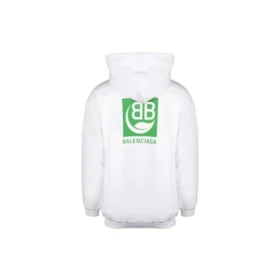 Balenciaga miljøvennlig BBLogo hvit for menn 570811THV649000 Balenciaga miljøvennlig BBLogo hvit for menn 570811THV649000