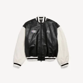 Balenciaga | NBA-samarbeidsjakke i svart/hvitt