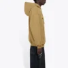 Balenciaga Paris Laurel fleece-trøye med trykk for menn, khaki 570811TIV259605