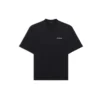 Balenciaga Retro Sports Logo-T-skjorte for menn, kort ermet, svart 641614TJVL41000