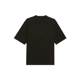 Balenciaga Retro Uniform Loose Design kortærmet T-skjorte for menn, svart 620969TIV791000 Balenciaga Retro Uniform Loose Design kortærmet T-skjorte for menn, svart 620969TIV791000