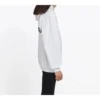 Balenciaga-ryggsekk for menn med stort logo-trykk i ensfarget hvitt 508184TYK549000