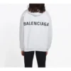 Balenciaga-ryggsekk for menn med stort logo-trykk i ensfarget hvitt 508184TYK549000