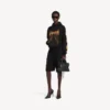 Balenciaga Sacra Cœur-hettegenser for kvinner med medium passform  i svart