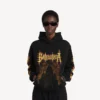 Balenciaga Sacra Cœur-hettegenser for kvinner med medium passform  i svart