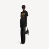Balenciaga Sacra Cœur T-skjorte for kvinner med medium passform  i svart