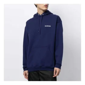 Balenciaga SS21 for menn med alfabet-trykk, klassisk blå 600583TIV843967