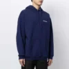 Balenciaga SS21 for menn med alfabet-trykk, klassisk blå 600583TIV843967