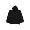 Balenciaga SS21 jakke med glidelås og lange ermer for menn, svart 641659TIV551070