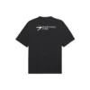 Balenciaga SS21 kortærmet T-skjorte for menn med brodert logo, svart 641675TKV861070