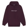 Balenciaga SS21 Logo for menn, lilla 570811TJVA35182