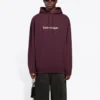Balenciaga SS21 Logo for menn, lilla 570811TJVA35182