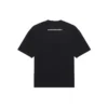 Balenciaga SS21 Love kortærmet T-skjorte for menn, svart 612966TJVL51070
