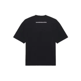 Balenciaga SS21 Love kortærmet T-skjorte for menn, svart 612966TJVL51070