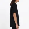 Balenciaga-trøye for menn med trykk, korte ermer, svart 570803TAV441000