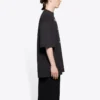 Balenciaga-trøye for menn med trykk, stor størrelse, korte ermer, svart 641614TJV781000