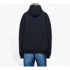 Balenciaga Uniform Plush Loose Classic svart for menn 620973TIV801000