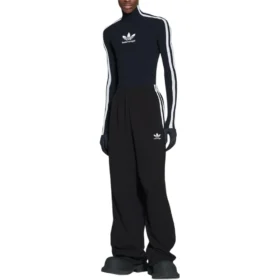 Balenciaga x adidas Baggy-joggebukse «Black» 723824TNVN28482