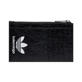 Balenciaga x adidas Lang mynt- og kortholder «Black» 721896210M61091
