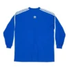 Balenciaga x adidas langermet T-skjorte, oversized «Blue» 728789TNVA65531