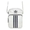Balenciaga x adidas liten crossbody-messengerveske «White Black» 721850210M49160