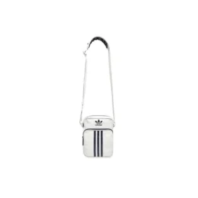 Balenciaga x adidas liten crossbody-messengerveske «White Black» 721850210M49160