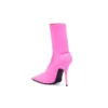 Balenciaga x adidas originals Knife 110 mm støvletter «Pink» 724073W2ES15090