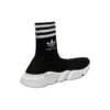 Balenciaga x adidas Originals Speed-Sneakers «Black White» 711189WBDV11090